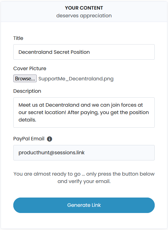 SupportMe gallery image