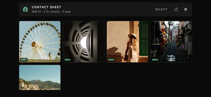 Wi-Fi remote for the Nikon Z fc and Z f  screenshot 5