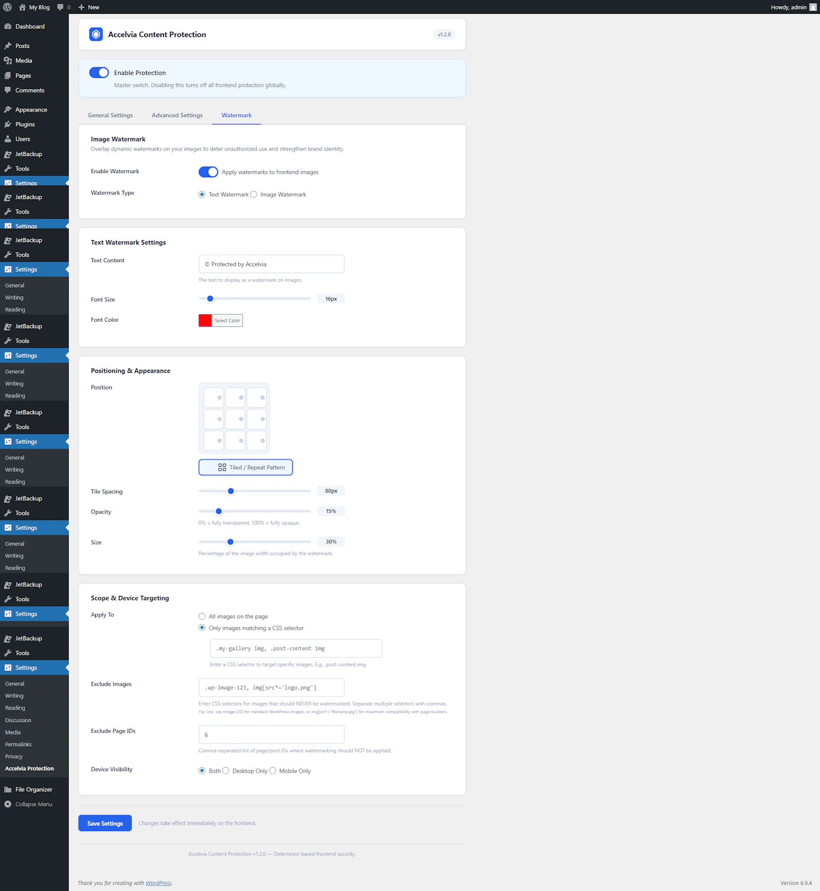 Accelvia Content Protection screenshot 3