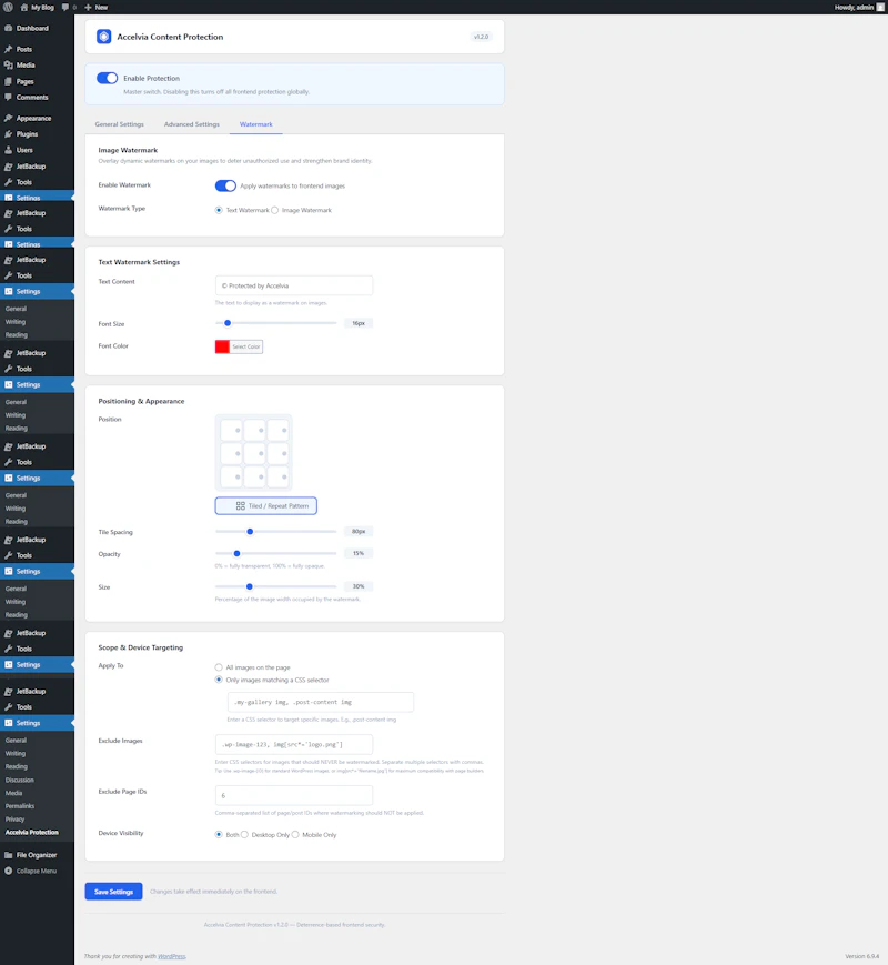 Accelvia Content Protection screenshot 3