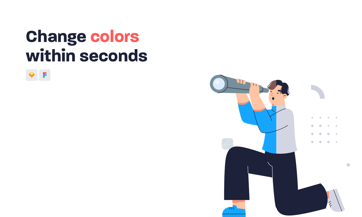 Poser illustrations gallery image