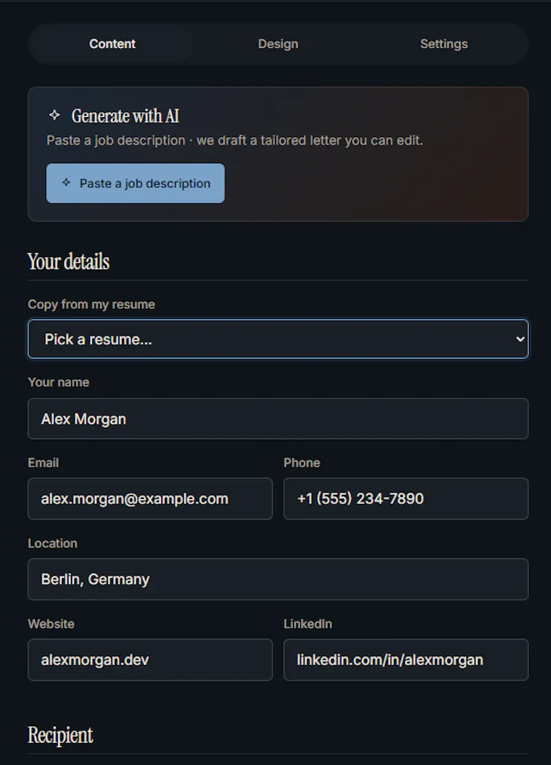 PickedCV screenshot 4