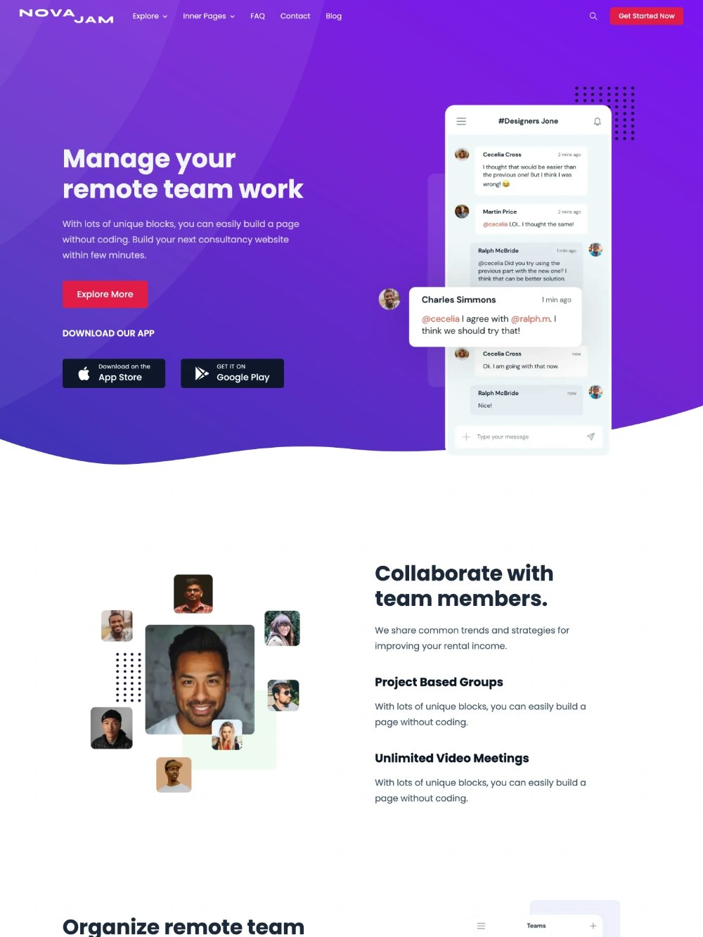 Novay Pro - Modern, ölçeklenebilir siteler için daha akıllı, daha hızlı fırlatın medya 3