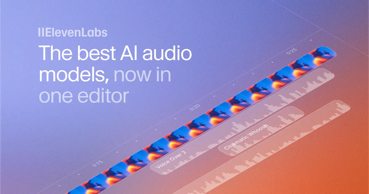 ElevenLabs Studio 3.0