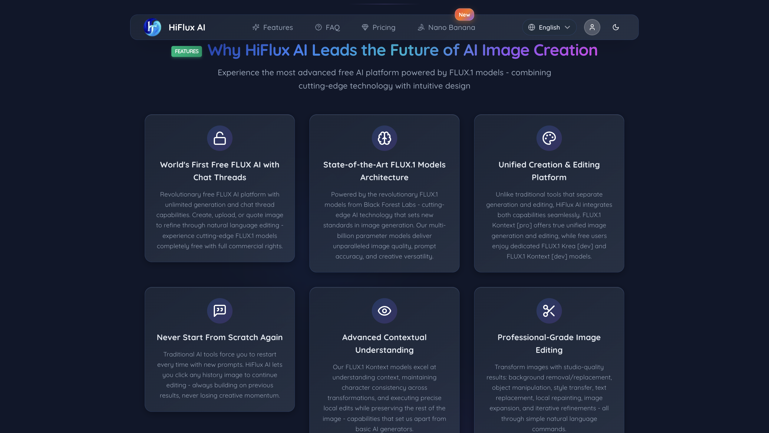 Media Hiflux ai - Buat gambar dengan berbual, bukan alat 6