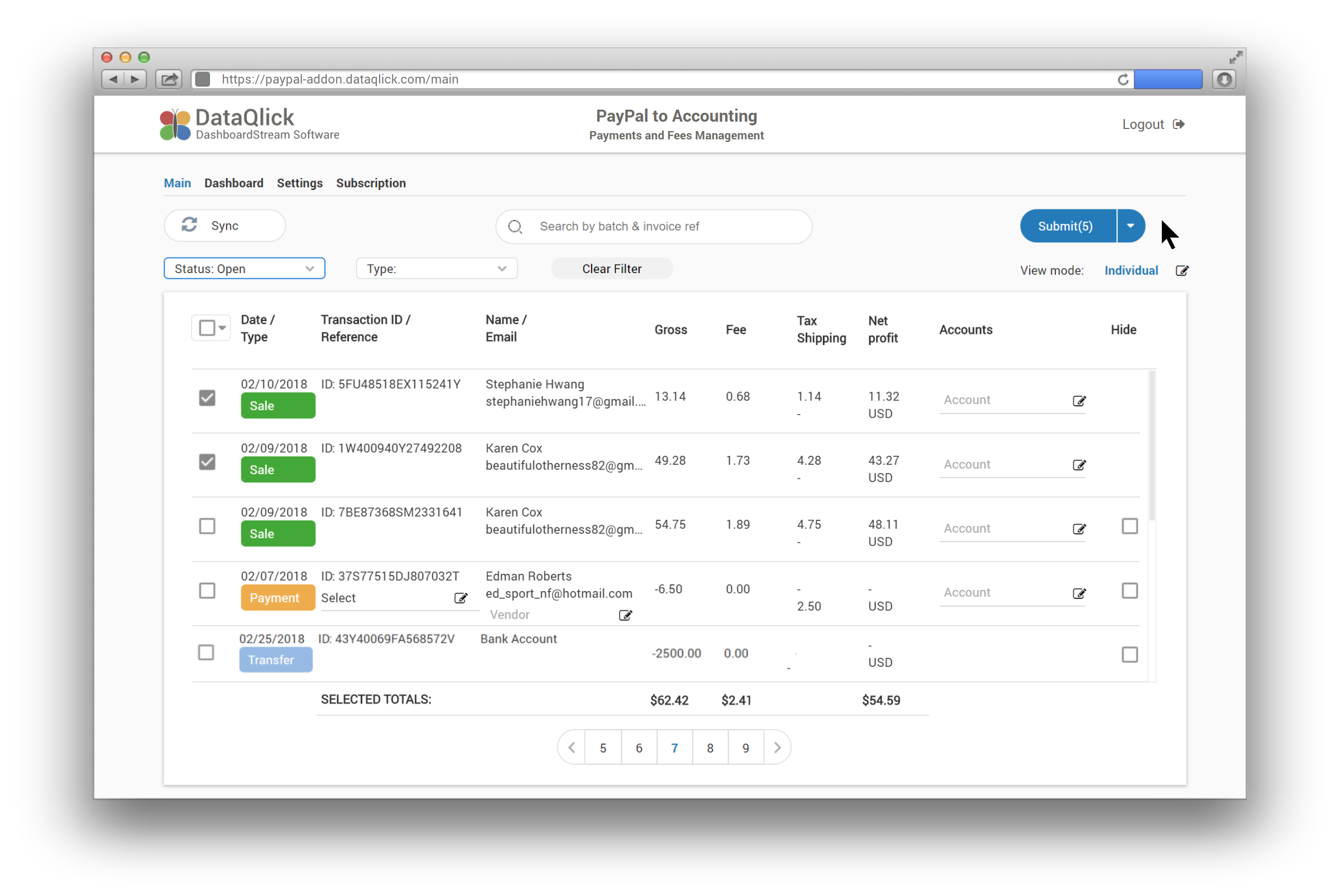 PayPal To Accounting gallery image