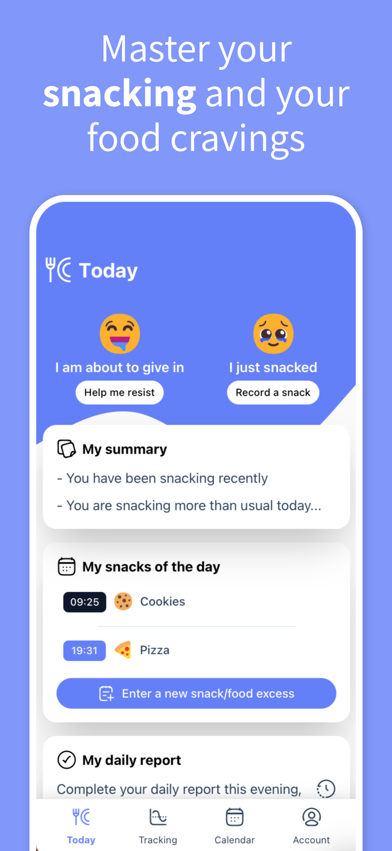 Ambrise - The app that helps you overcome your snacking cravings media 1