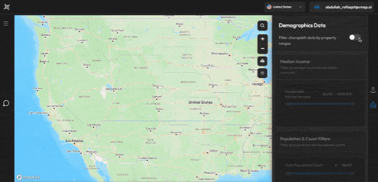 XMAP - Chiedi alla mappa qualsiasi cosa - La mappa AI che ti mostra dove espandere, costruire o investire. media 7