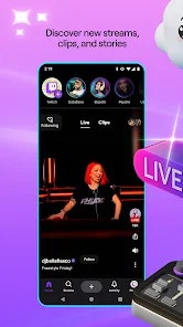 Twitch Mobile - Oyuncular, yaratıcılar ve topluluklarla izleyin ve sohbet edin medya 1