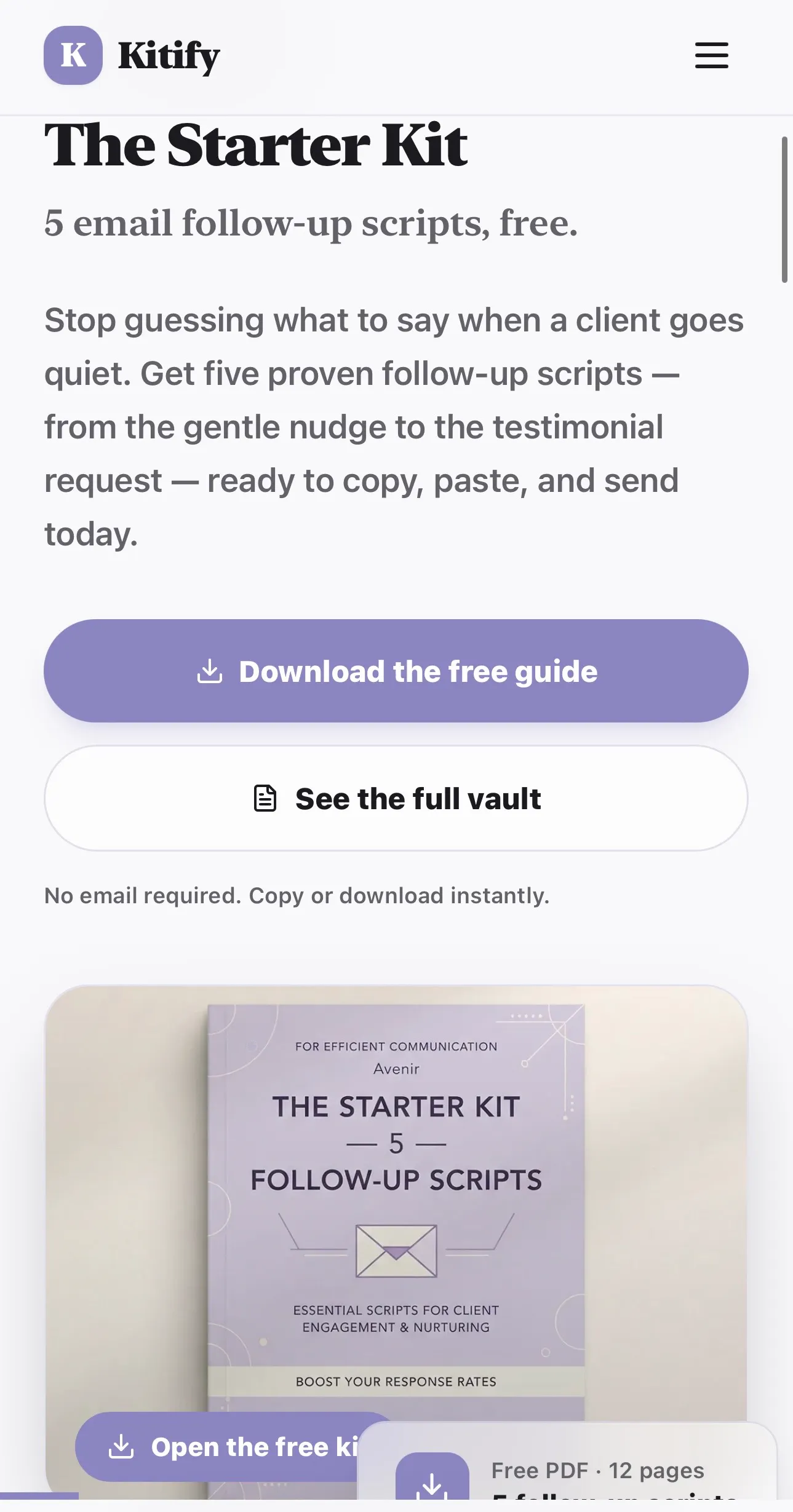 Kitify — Work smarter, not harder. gallery image