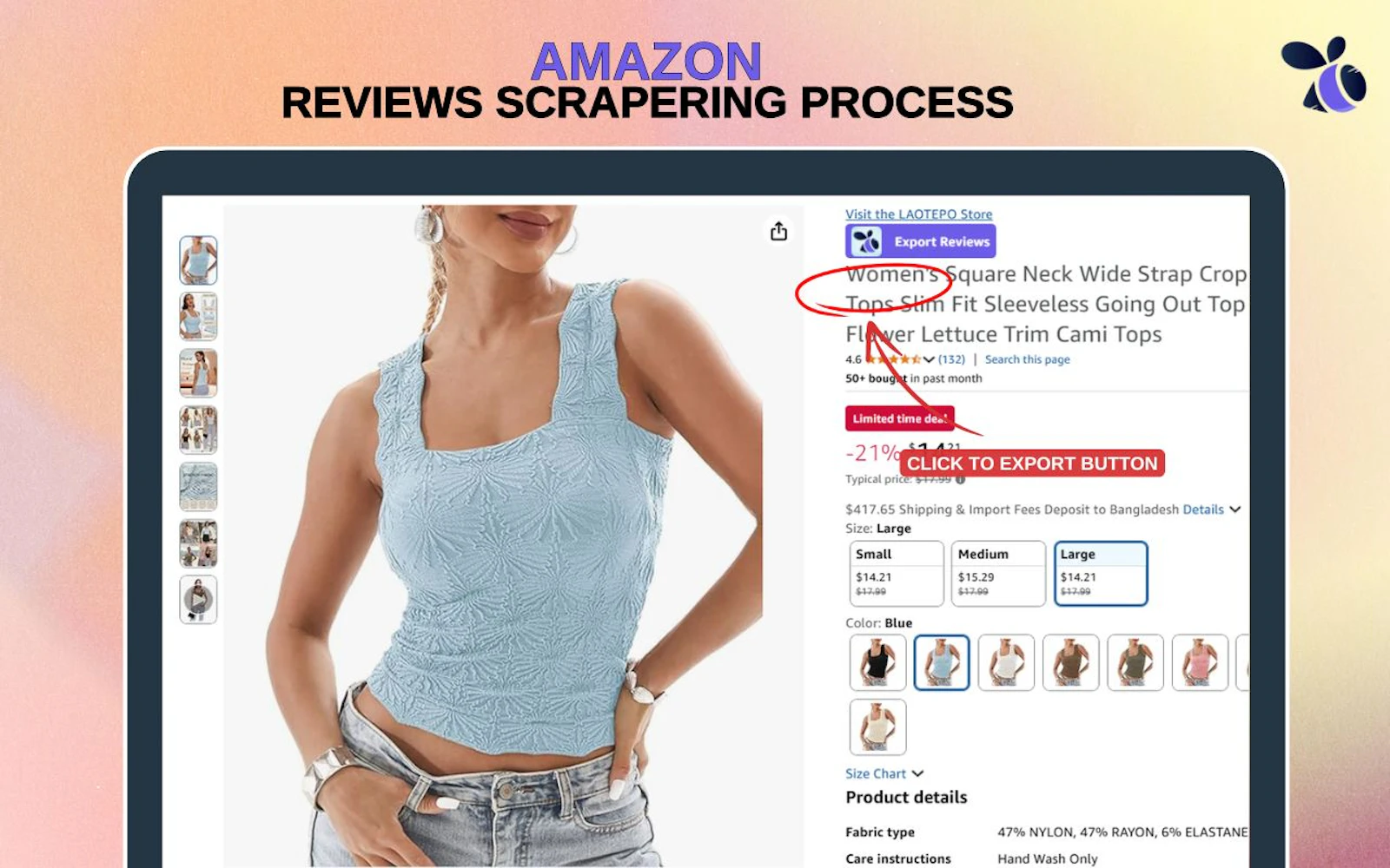 Amazon Reviews Scraper screenshot 2