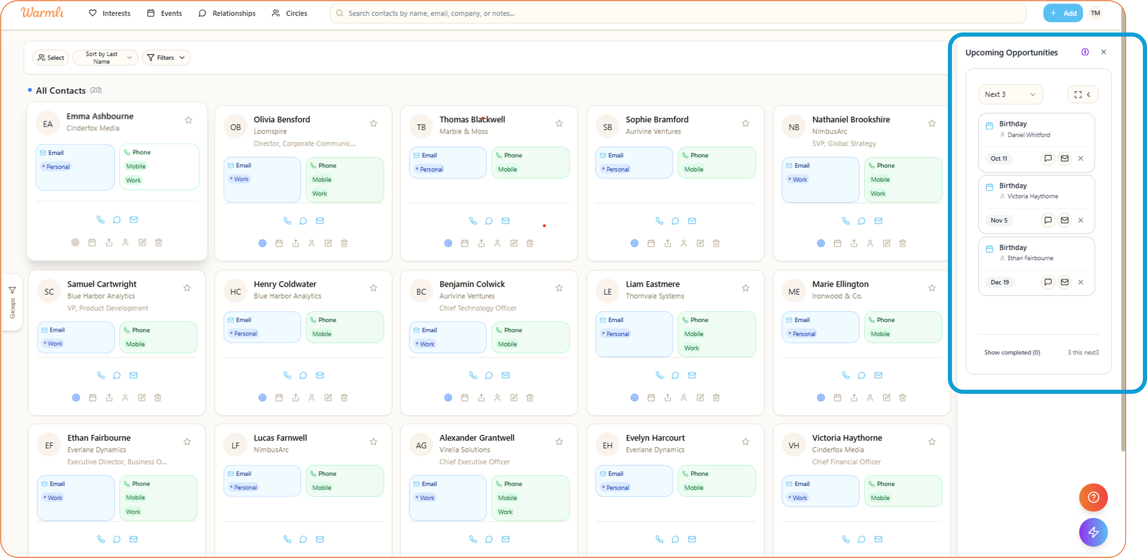 Warmli.Chat - Screenshot 4 showing product features and functionality