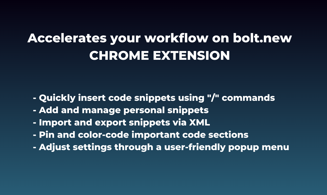 Bolt.New Mở rộng Chrome media 3