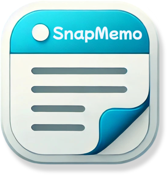 SnapMemo logo