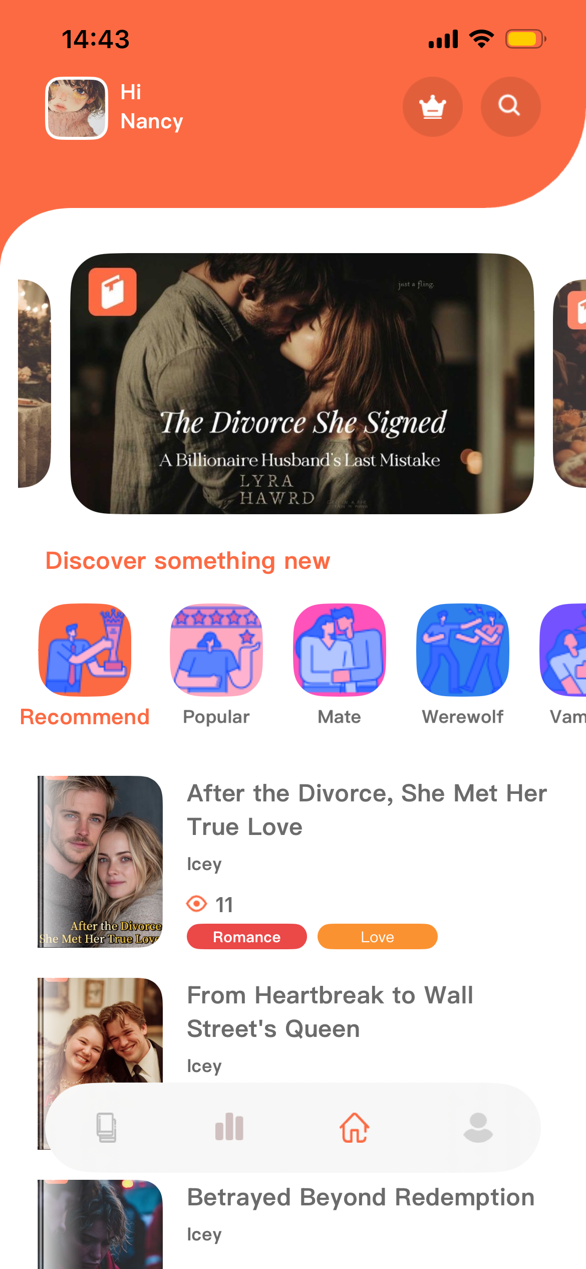 Média Romance Miraclenovel-Read - Application de fiction romantique 2