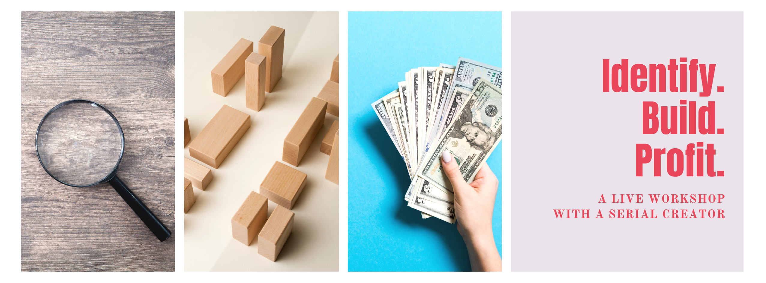 Identify, Build, Profit: Live Workshop! gallery image