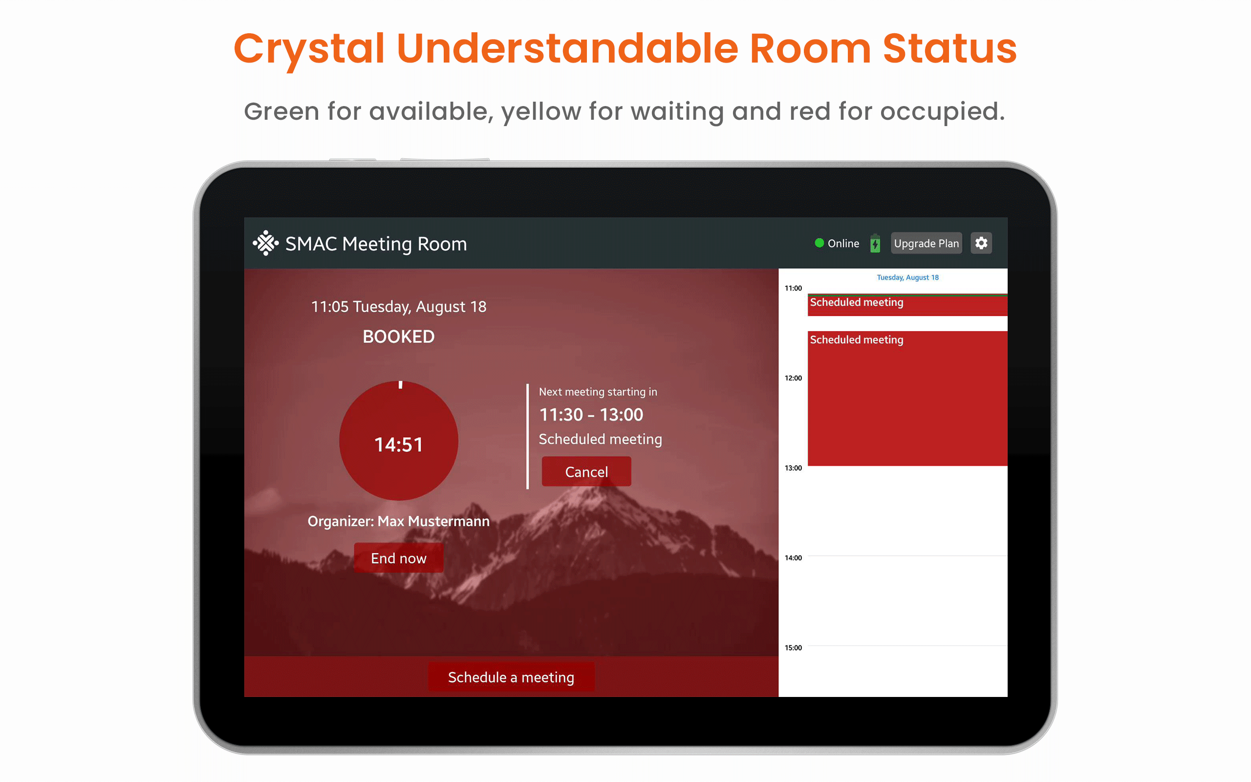 SMAC Meeting Room Booking App gallery image