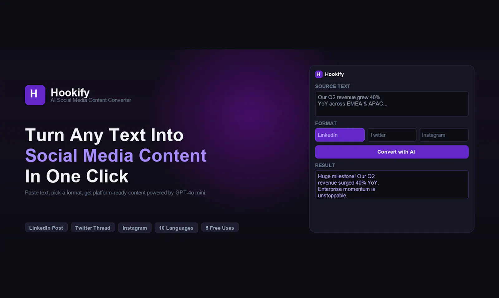 Hookify screenshot 2
