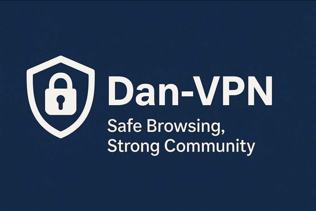 Dan -VPN  - Product Hunt launch logo and brand identity