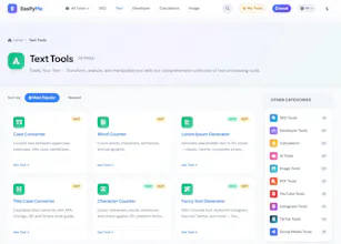 EasifyMe – Free All-in-One Online Tools gallery image