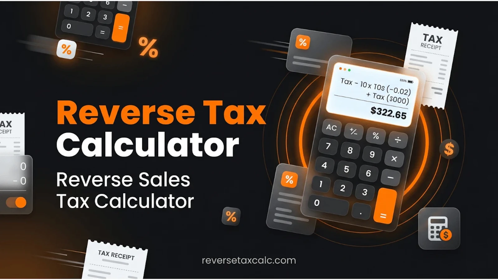 Reverse Tax Calculator screenshot 1