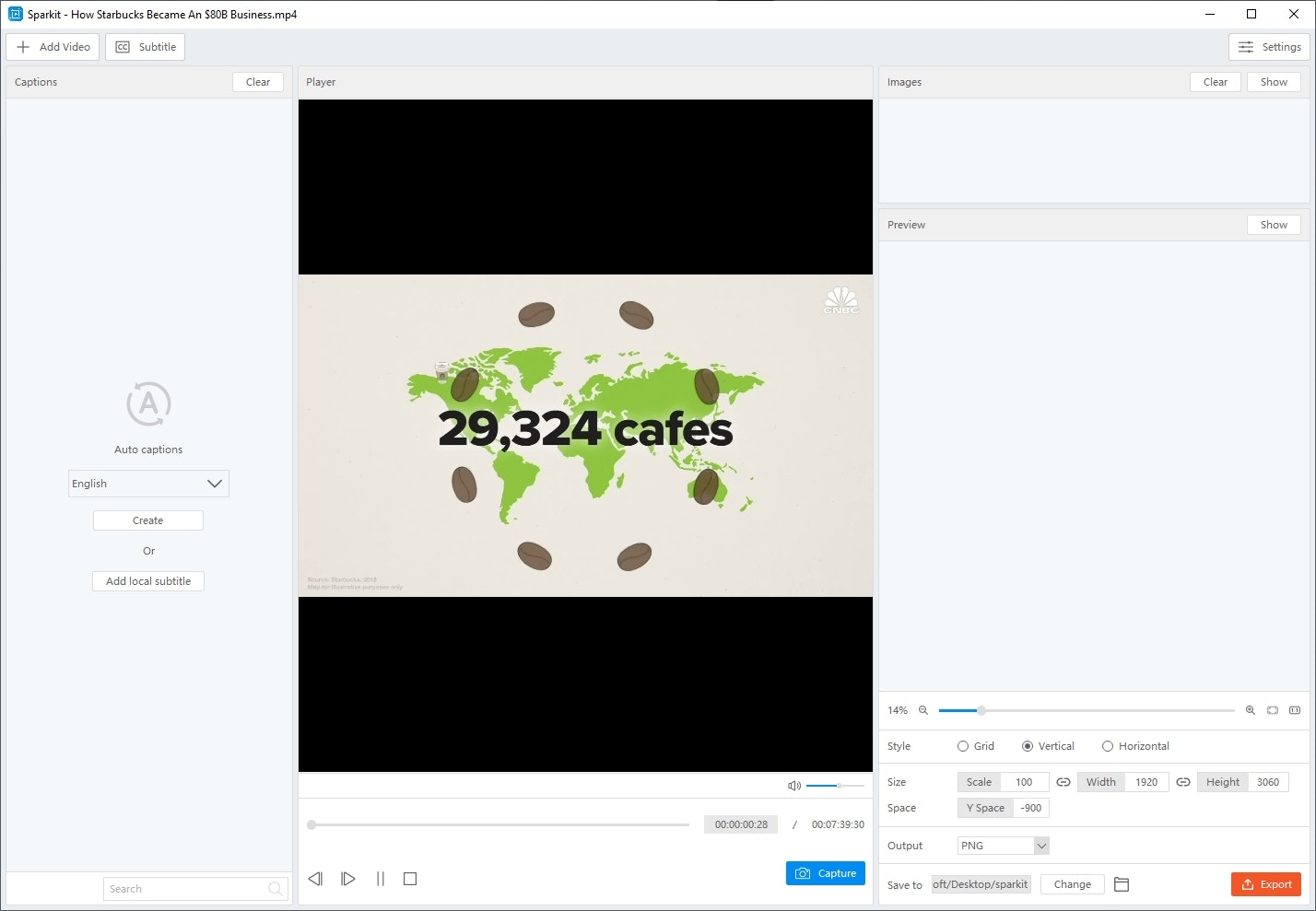 Media Sparkit - Video ke penukar imej dan penggabungan 2