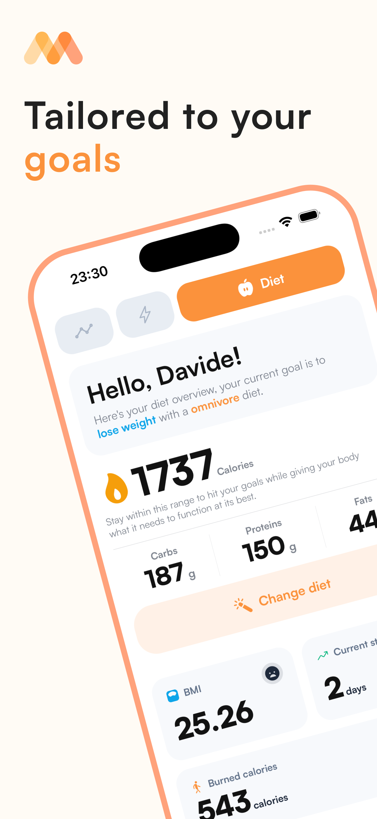 Macrohabit per iOS - La tua alimentazione ha reso semplice media 5