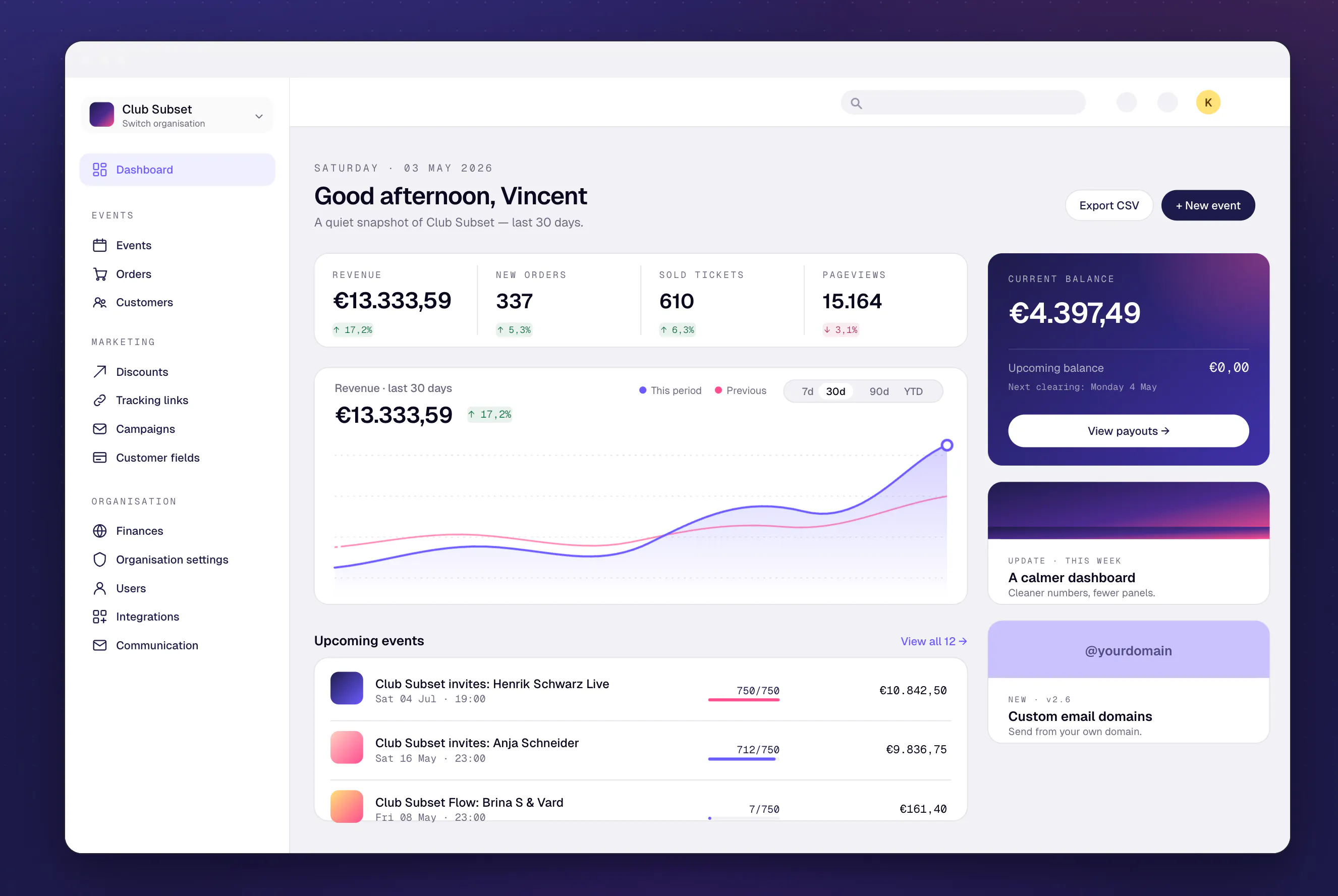 Tiqqo – Event Ticketing & Audience CRM gallery image