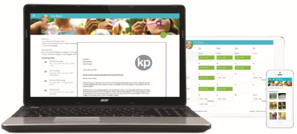 KindPlanner Software gallery image