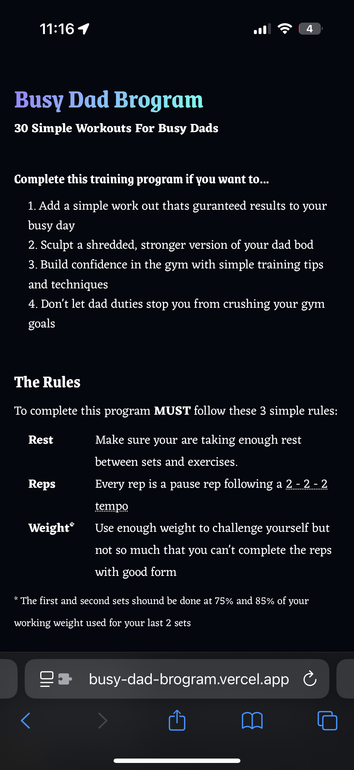 Busy Dad Brogram gallery image