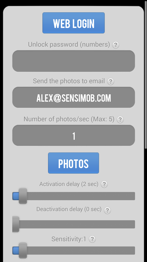 Anti-Theft & Motion Alarm gallery image