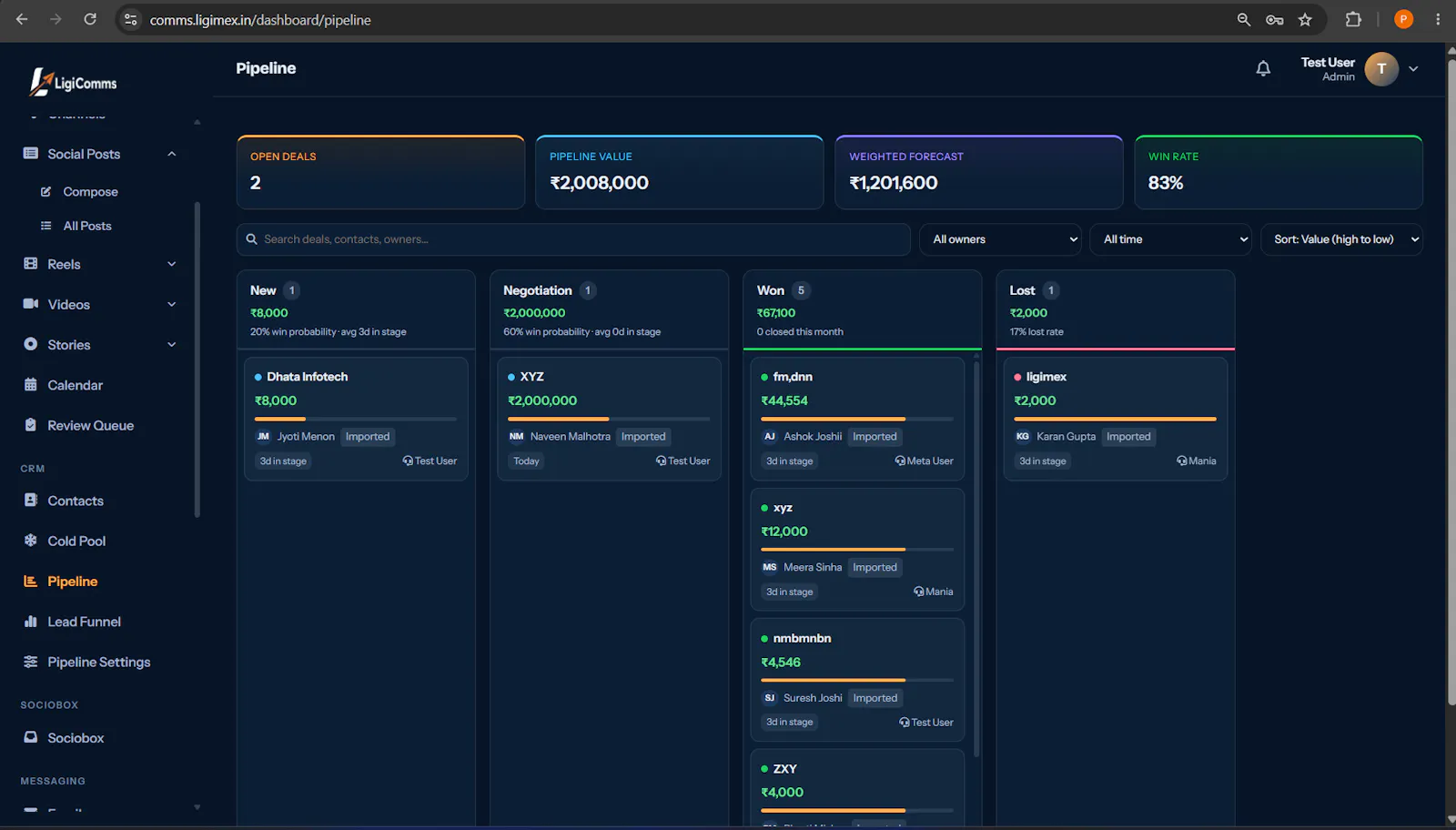LigiComms screenshot 3