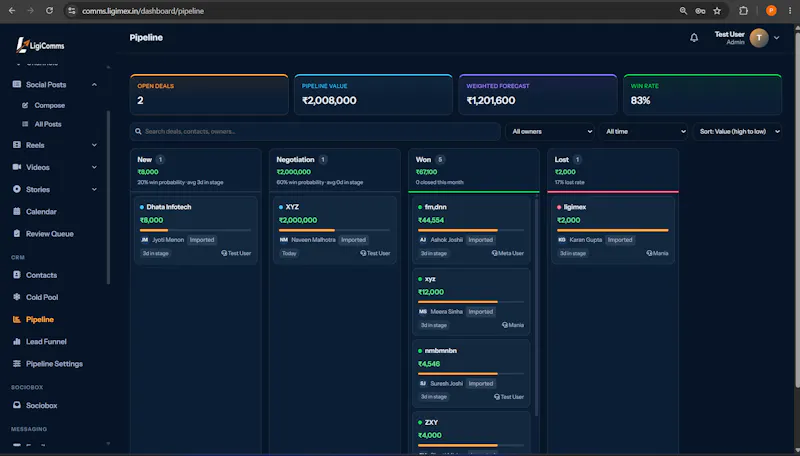 LigiComms screenshot 3