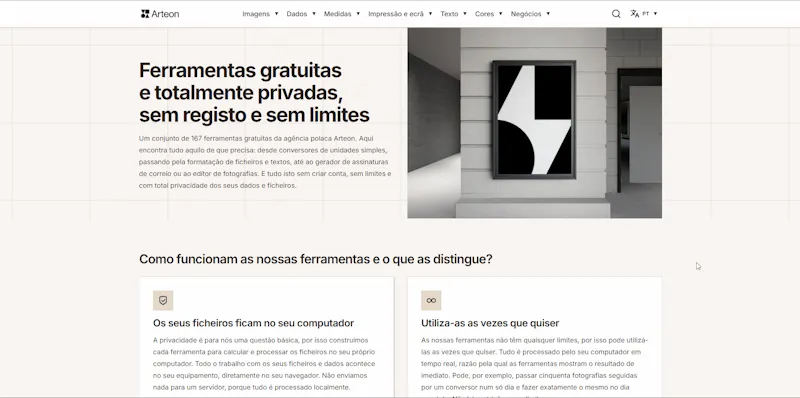 Arteon Tools (Portuguese Edition) screenshot 1