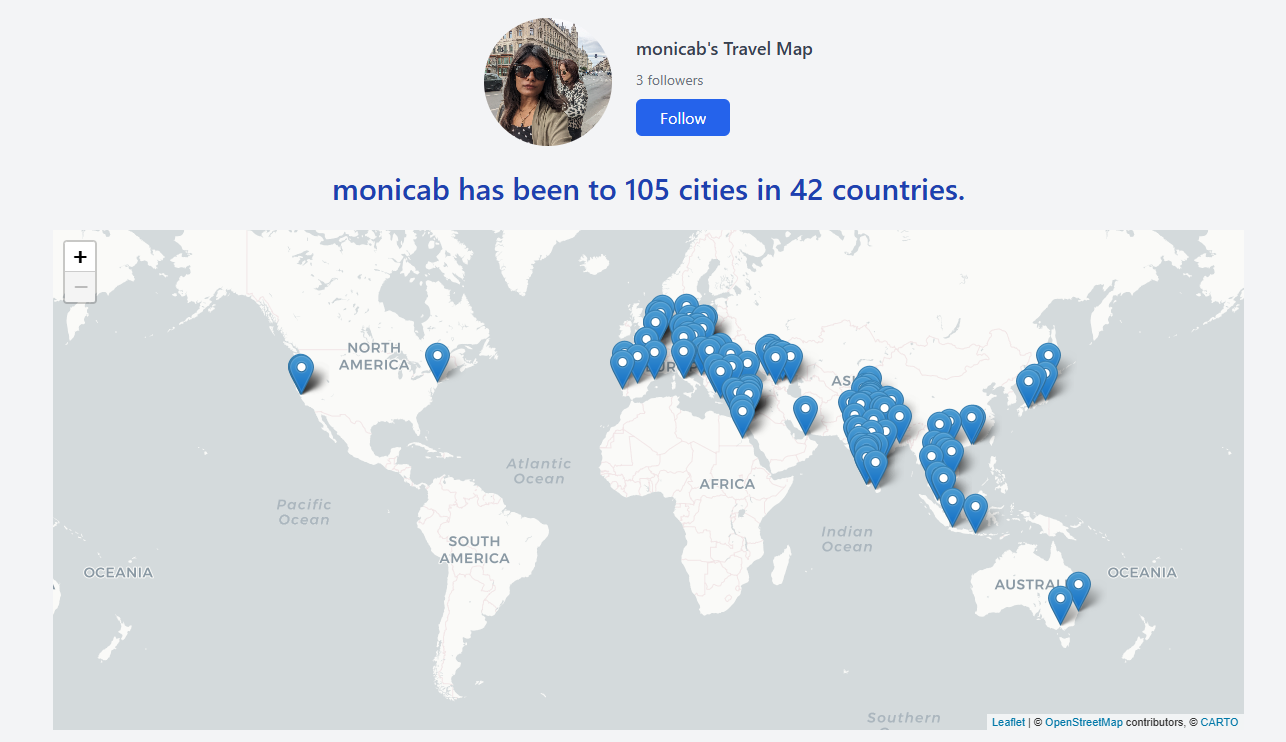 Travel Map Club - Отслеживайте и поделитесь своими путешествиями! медиа 2