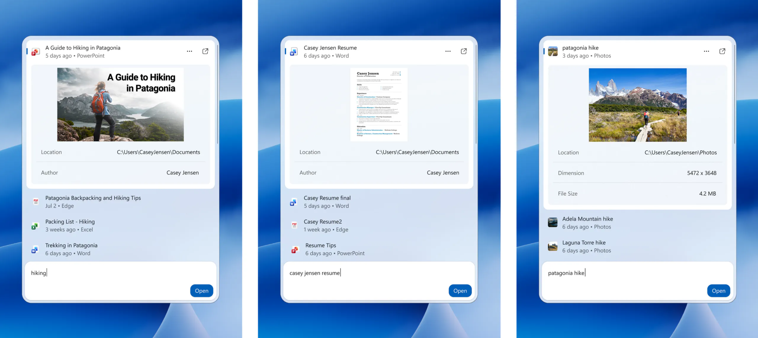 New Windows Search gallery image
