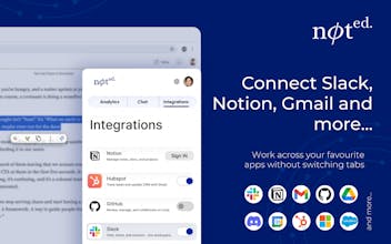 Noted. gallery image