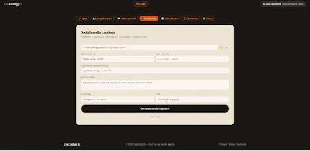 Real Estate AI Tool gallery image