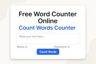 Free Word Counter Online gallery image