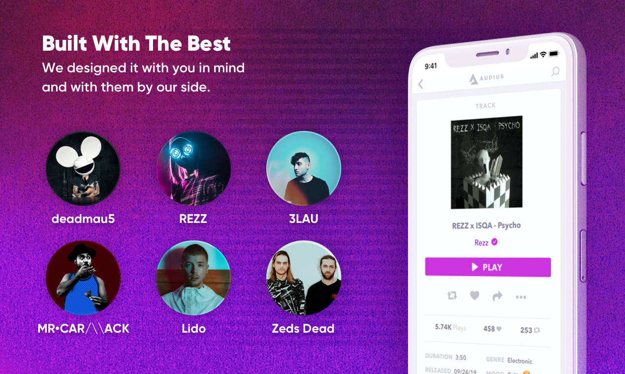 Audius Music for iPhone gallery image