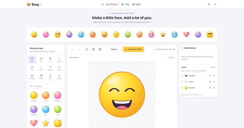 Emoj.si screenshot 2