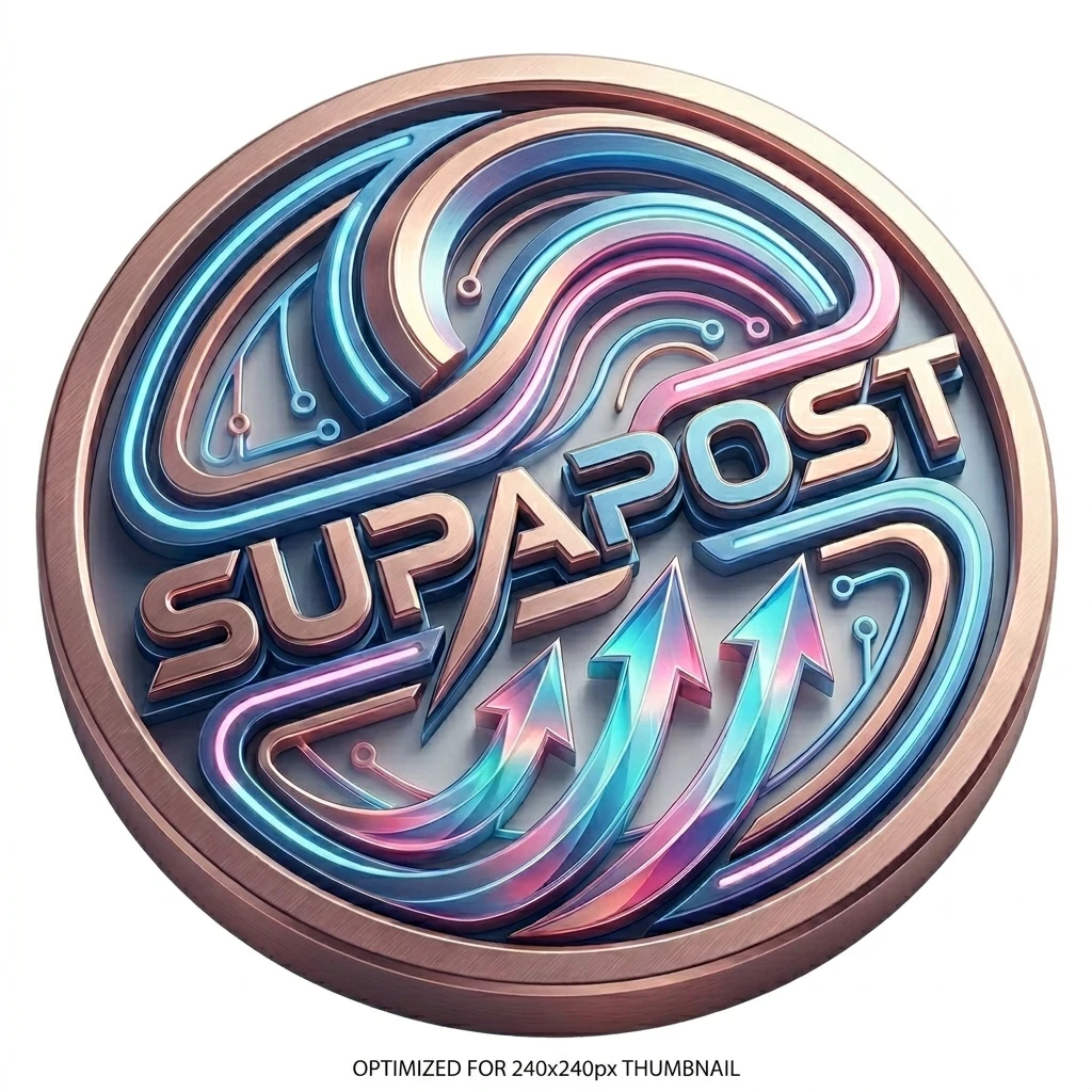 SocMed content generator in a minute logo