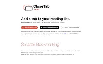 Closetab.email gallery image
