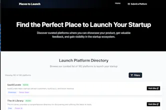 Places to Launch gallery image