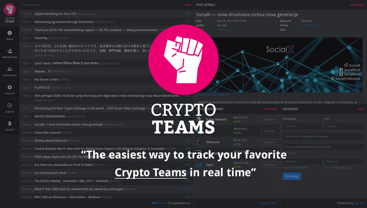 CryptoTeams gallery image