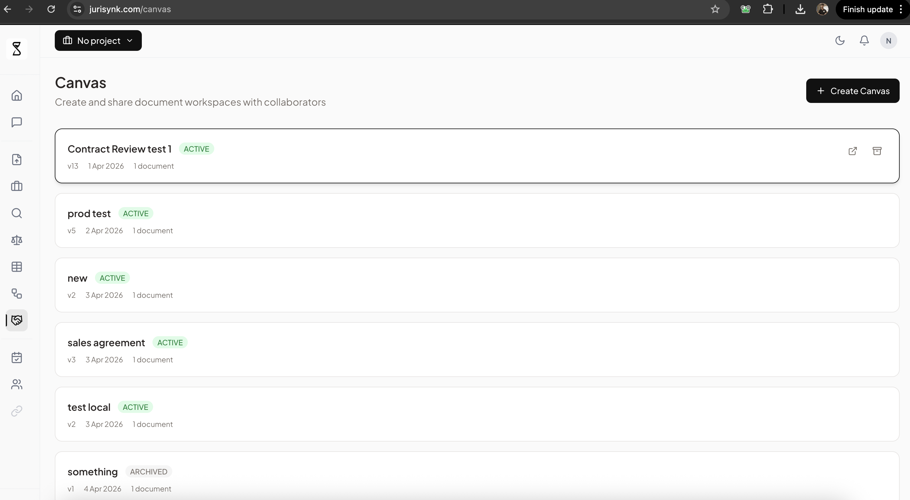 Jurisynk Canvas gallery image