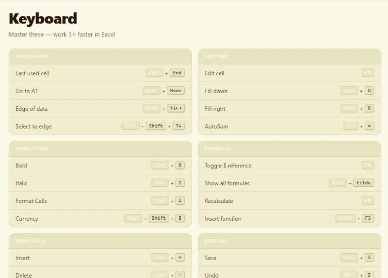 ExcelDojo screenshot 2