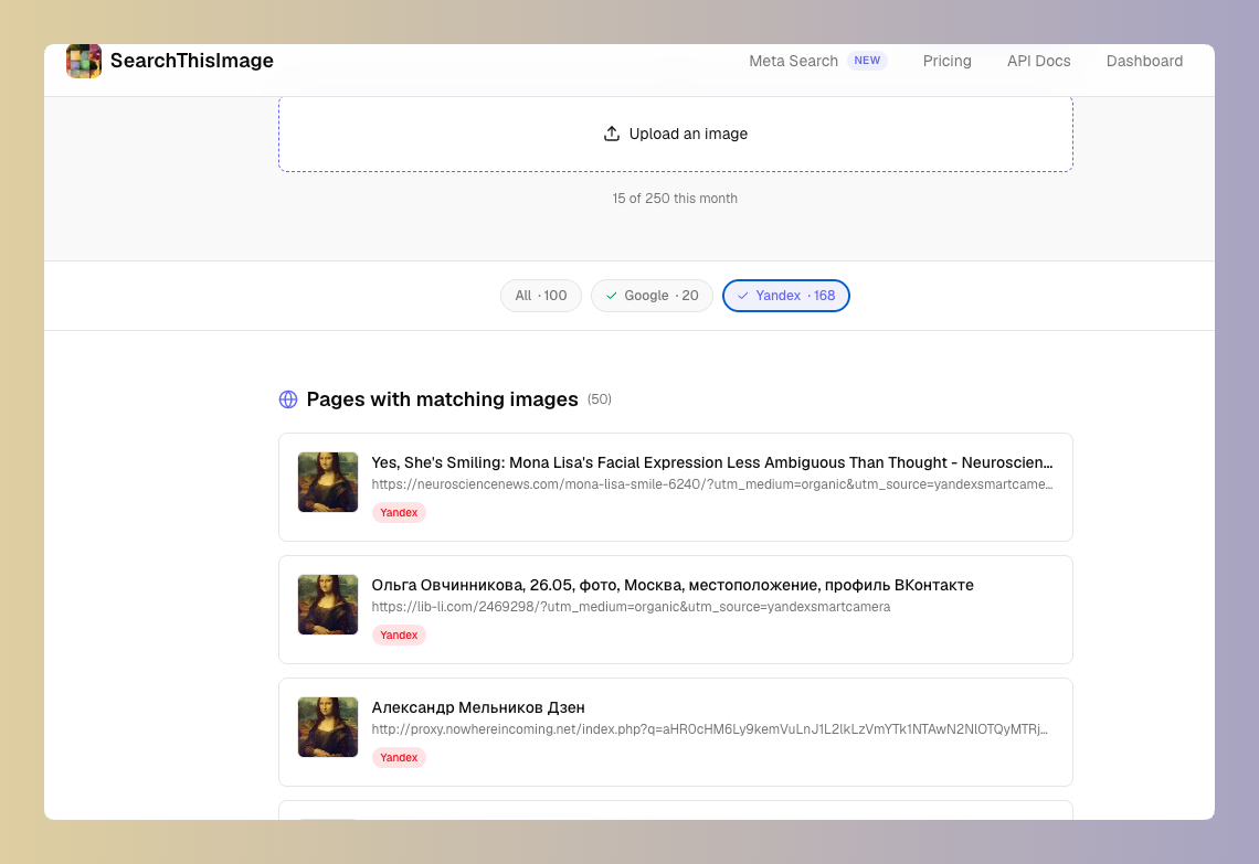 SearchThisImage - Reverse Image Search gallery image
