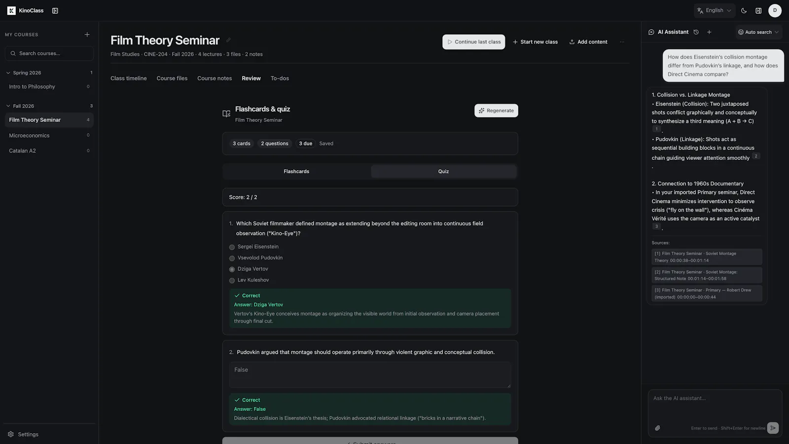 KinoClass screenshot 7