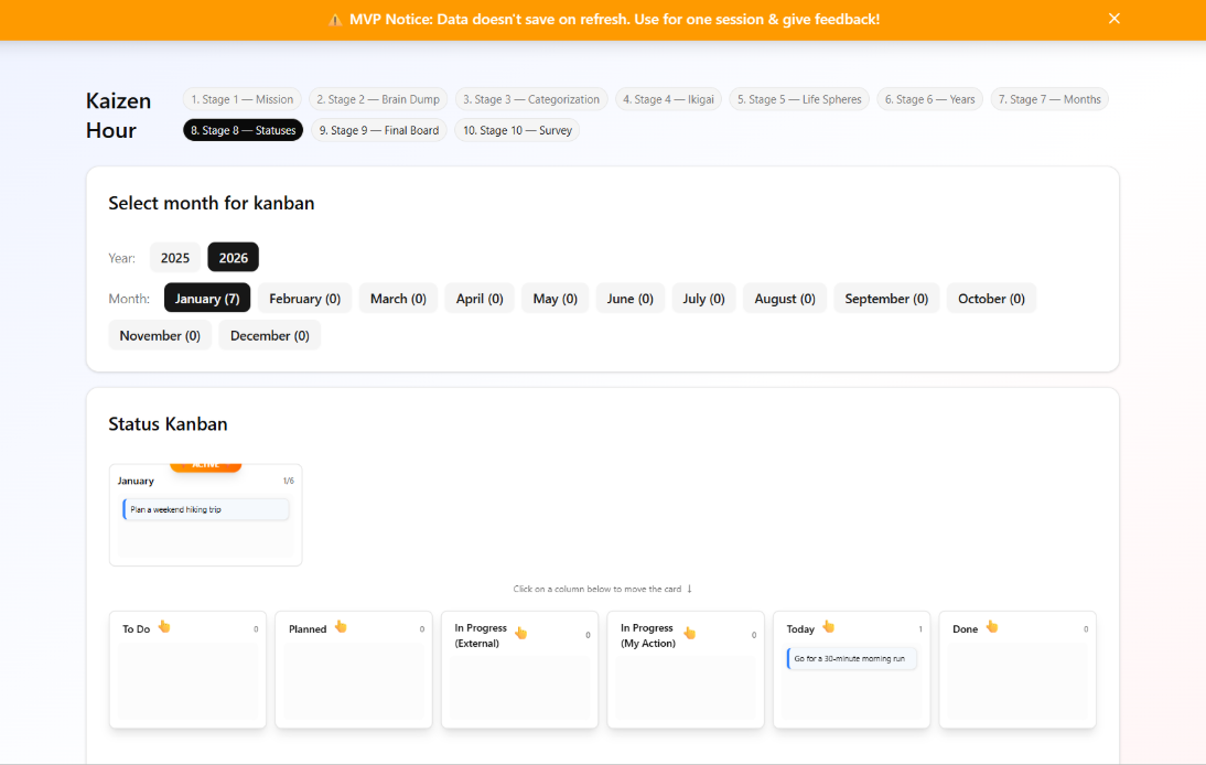 Kaizen Planner gallery image
